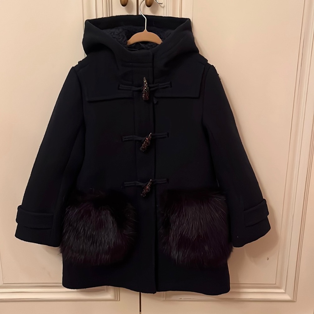 Fashionable pea coat